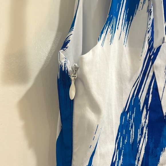 NWT NY& Co blue and white sleeveless sundress size XXL - Picture 9 of 12